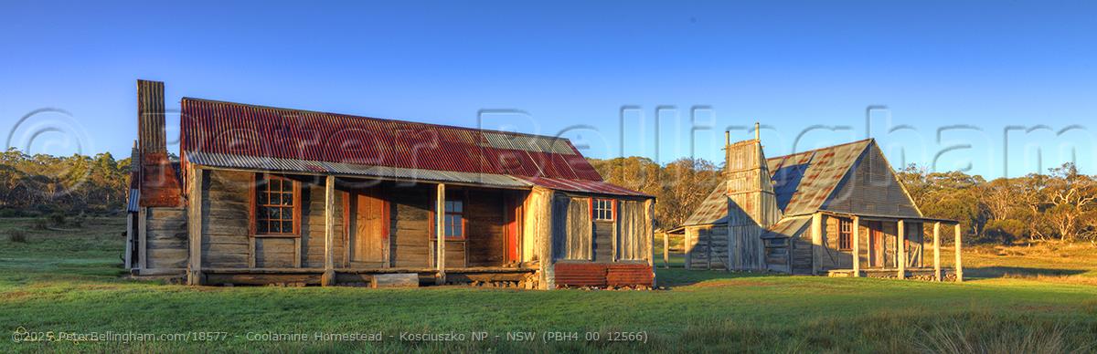 Peter Bellingham Photography Coolamine Homestead - Kosciuszko NP - NSW (PBH4 00 12566)